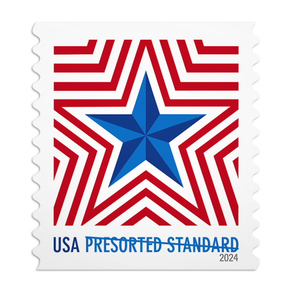 Radiant Star Presorted Stamps Usps