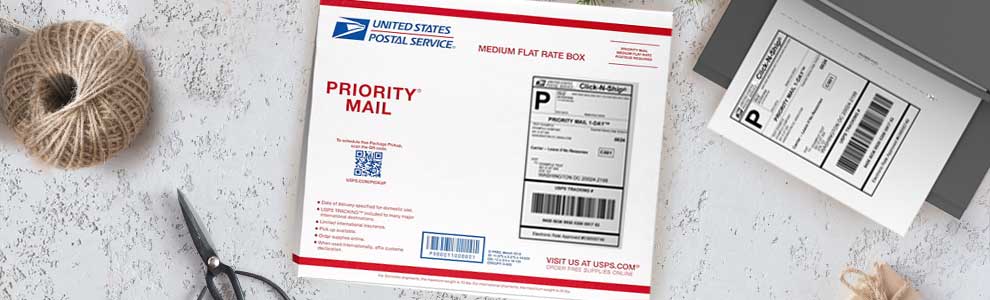 usps flat rate small box postage