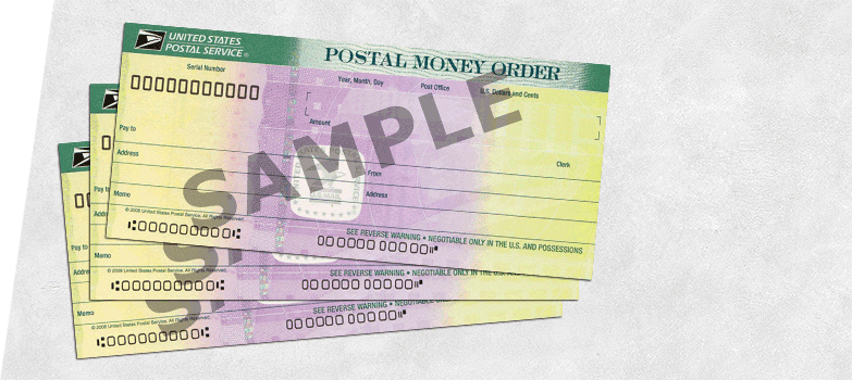 money order sample