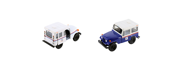 USPS Die-casts and toys available in The Postal Store.