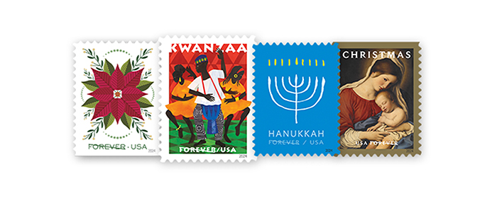 Forever Stamps available from The Postal Store.