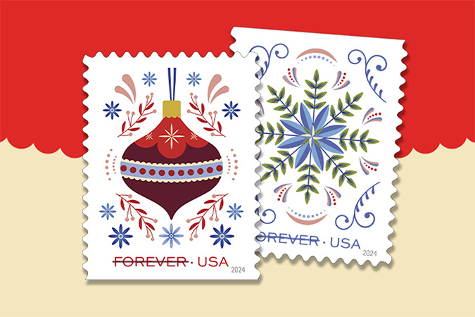 《Holiday Joy》Forever® Stamp (永久邮票)