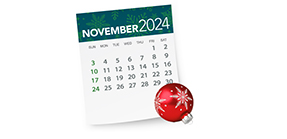 Calendario de noviembre