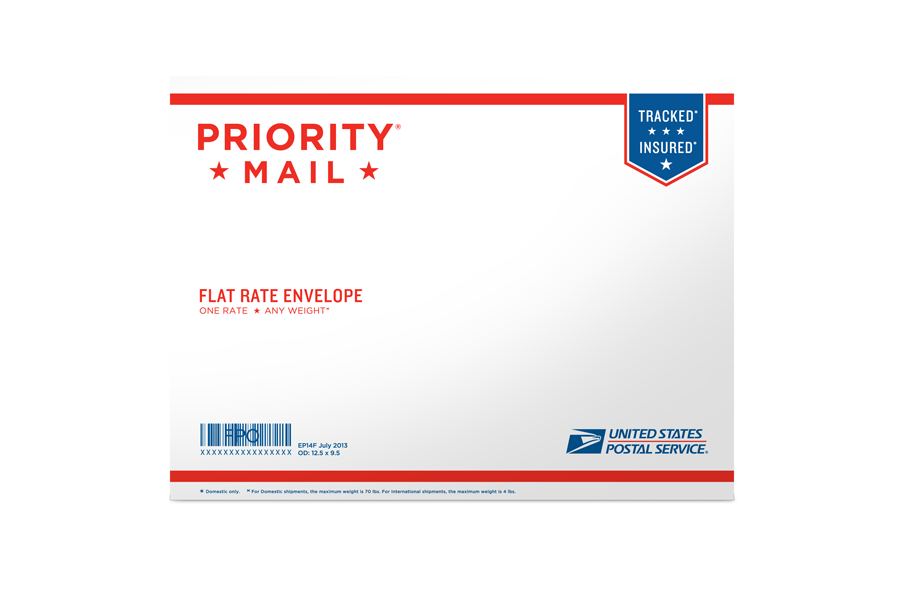 cost of flat rate padded envelope