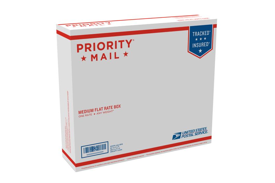 priority mail large flat rate board game box cost to ship