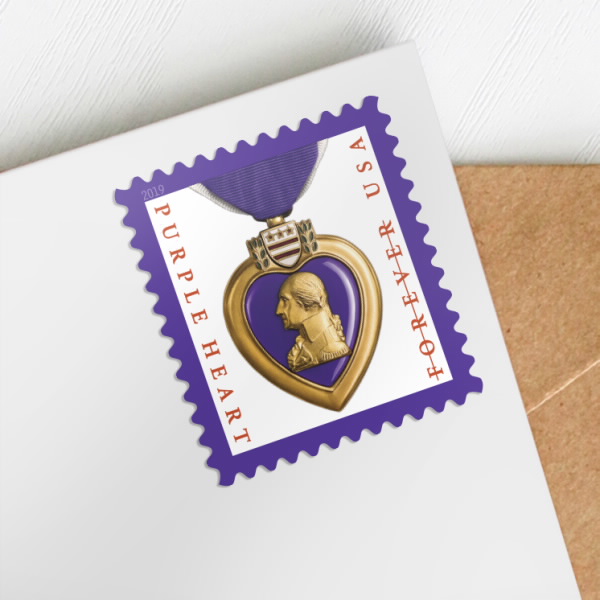 Purple Heart Medal 2019 Stamp USPS