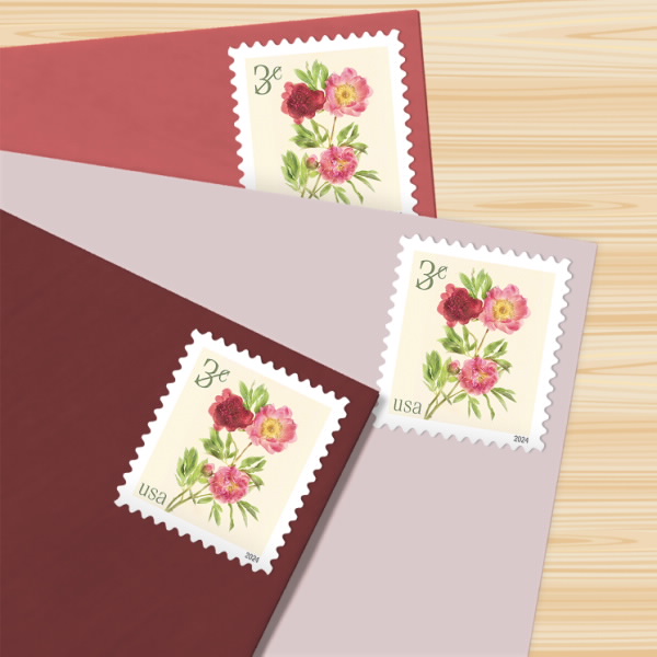 Peonies Stamps | USPS.com