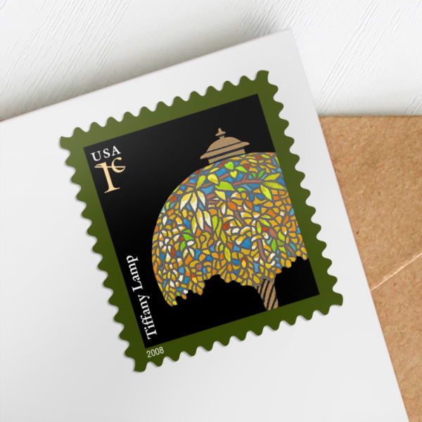 Tiffany Lamp Stamps Sheet of 20