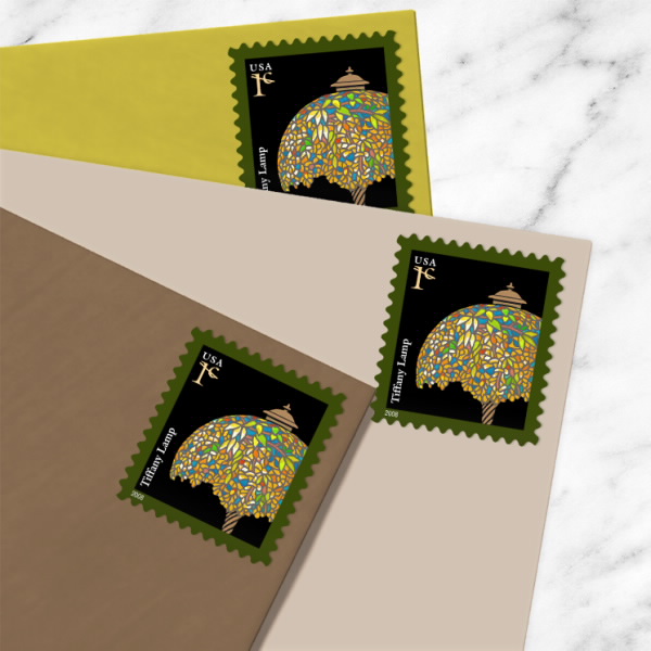 Tiffany Lamp Stamp USPS