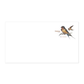 Barn Swallow Forever #6 3/4 Stamped Envelopes (PSA) 