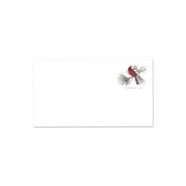 Northern Cardinal Forever #6 3/4 Stamped Envelopes (PSA)