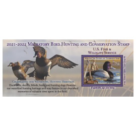 Migratory Bird 2021-2022 Souvineer Sheet 