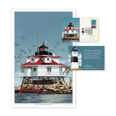 Lighthouse Maximum Postcard Album - Modern Size Postcards - iHobb