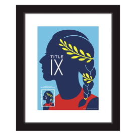 Title IX Framed Stamp, Runner