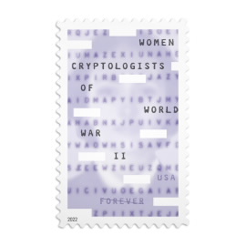 Women Cryptologists of WWII Stamps