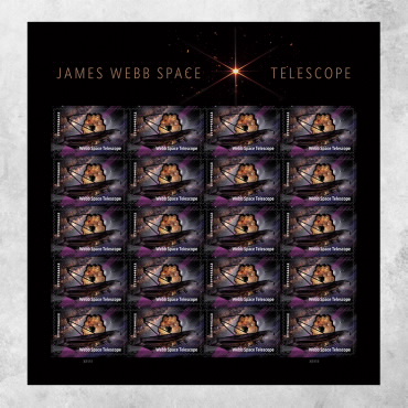 US Postal Service to launch James Webb Space Telescope 'forever' stamp