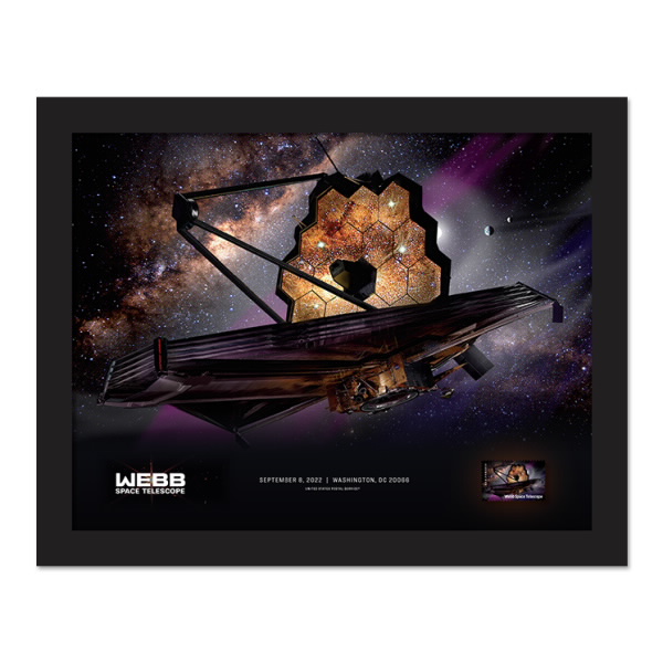 James Webb Space Telescope Framed Stamp | USPS.com