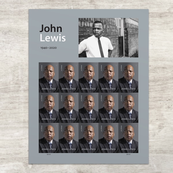 John Lewis Stamps USPS