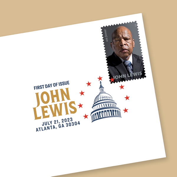 John Lewis Digital Color Postmark | USPS.com