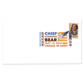 Chief Standing Bear Digital Color Postmark