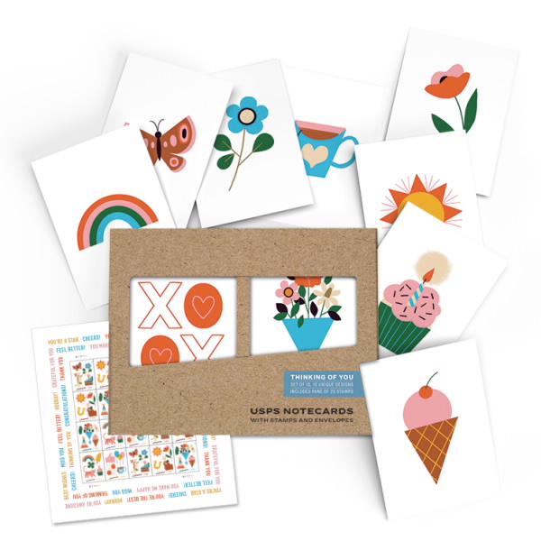 Thinking of You Notecards | USPS.com