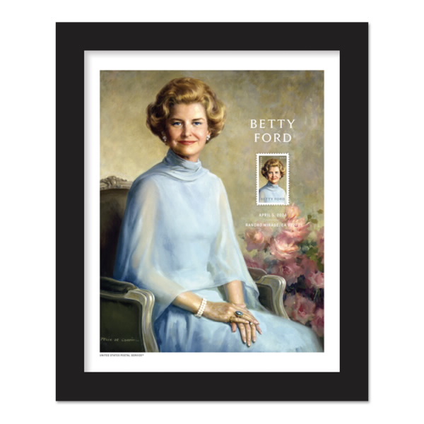 Betty Ford Framed Stamp | USPS.com