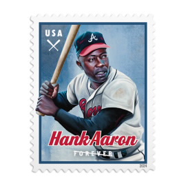 Hank Aaron Stamps