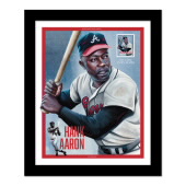 Hank Aaron Framed Stamp image