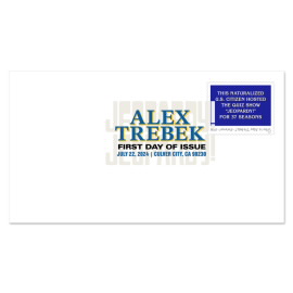 Alex Trebek Digital Color Postmark
