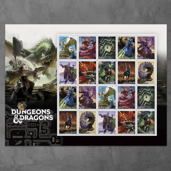 Dungeons & Dragons Stamps