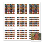 Autumn Colors Press Sheet without Die-Cuts image