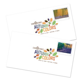 Autumn Colors Digital Color Postmark