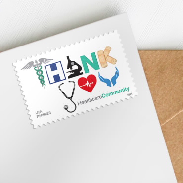 Thank You Healthcare Community Stamps