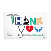 Thank You, Healthcare Community Stamps image