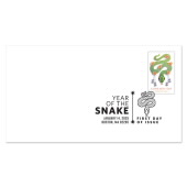 Lunar New Year: Year of the Snake First Day Cover image