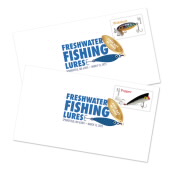 Freshwater Fishing Lures Digital Color Postmark image