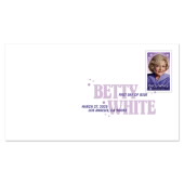 Betty White Digital Color Postmark image