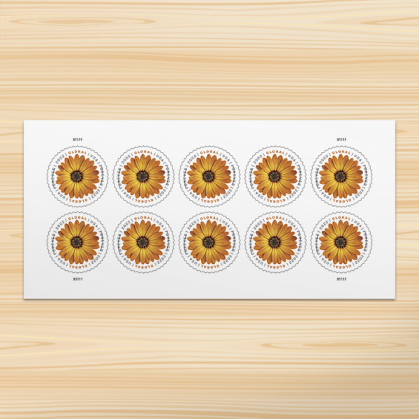 Global African Daisy Stamps USPS