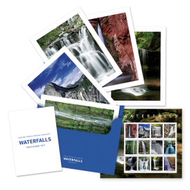 Waterfalls Oversized Postcards