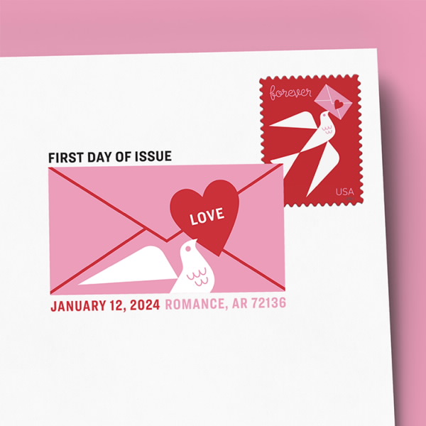 Love 2024 Digital Color Postmark USPS Com   581121 Z1 