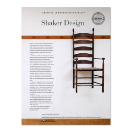 Shaker Design American Commemorative Panel®