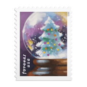 USPS Forever Stamps Winter Scenes - Book of 20 Postage Stamps