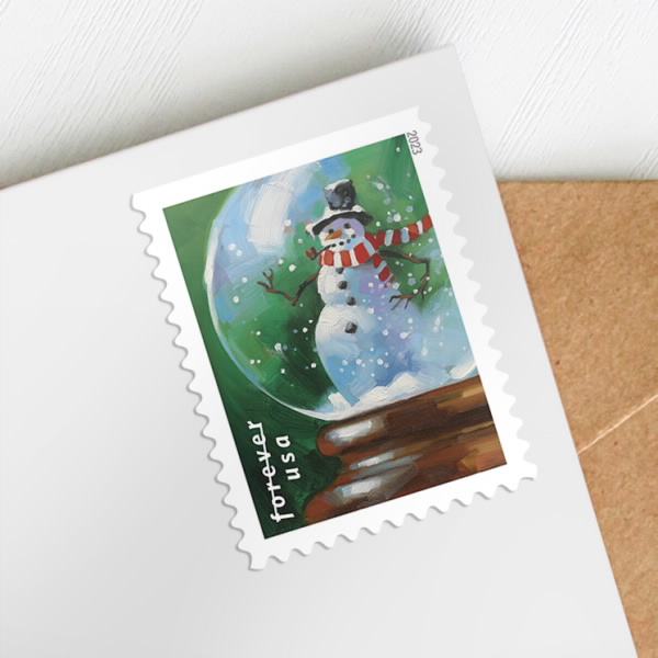 Snow Globes Stamps