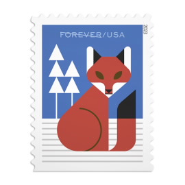  Estampillas postales con diseño “Love Forever USA”, 20