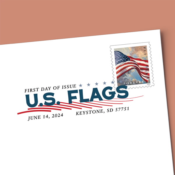 U.S. Flags 2024 Digital Color Postmark | USPS.com