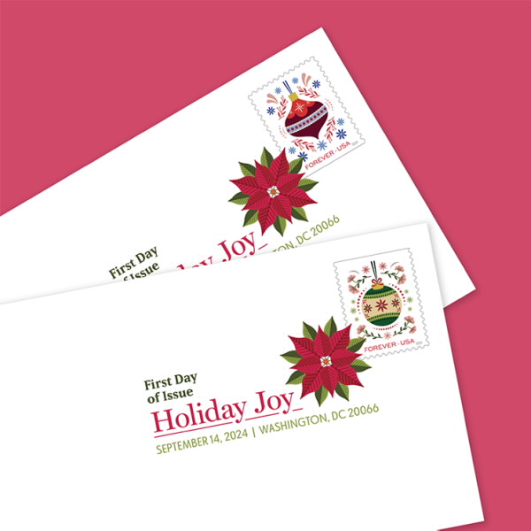 Holiday Joy Digital Color Postmark | USPS.com