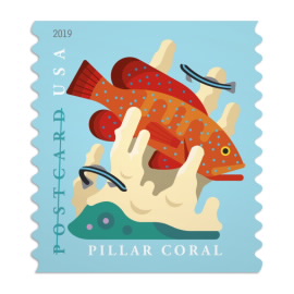 Stamps, Postcard
