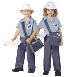 U.S. Mail Carrier Toddler/Kids Costume