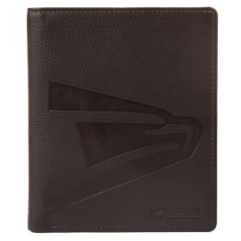 Sonic Eagle™ Leather Passport Wallet, Brown
