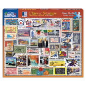 Classic Stamps 550 Piece Jigsaw Puzzle image